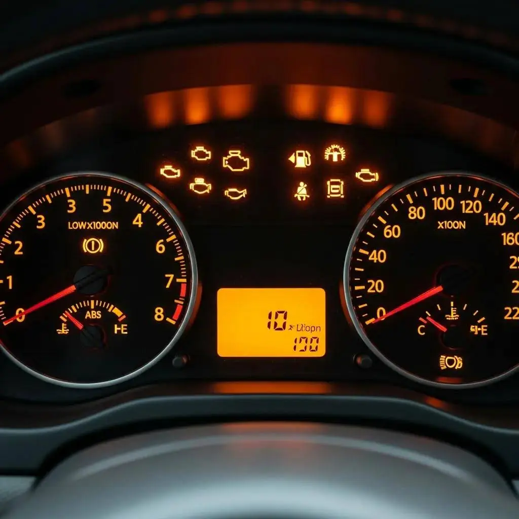 Common Amber Warning Lights on Your Dashboard